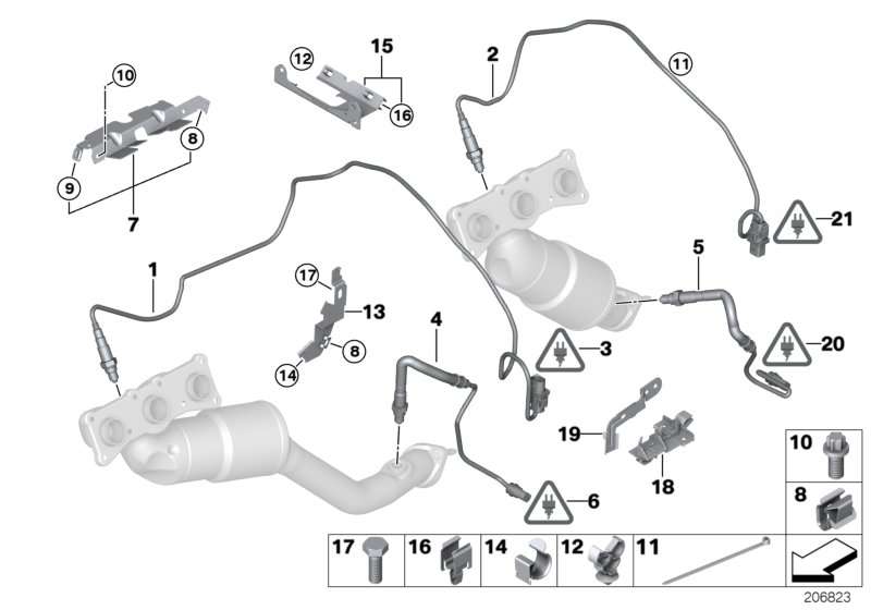 BMW 11787545075 - Sonda lambda www.autoricambi360.it