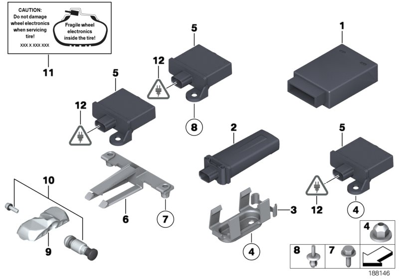 VEMA 750030 - Sensore ruota, Press. gonf. pneumatici-Sistema controllo www.autoricambi360.it