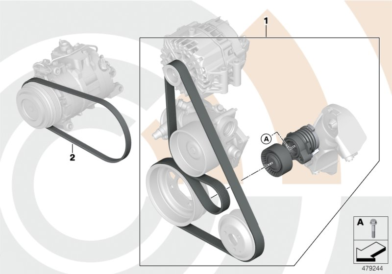 CONTINENTAL 4PK805 - Cinghia Poly-V www.autoricambi360.it
