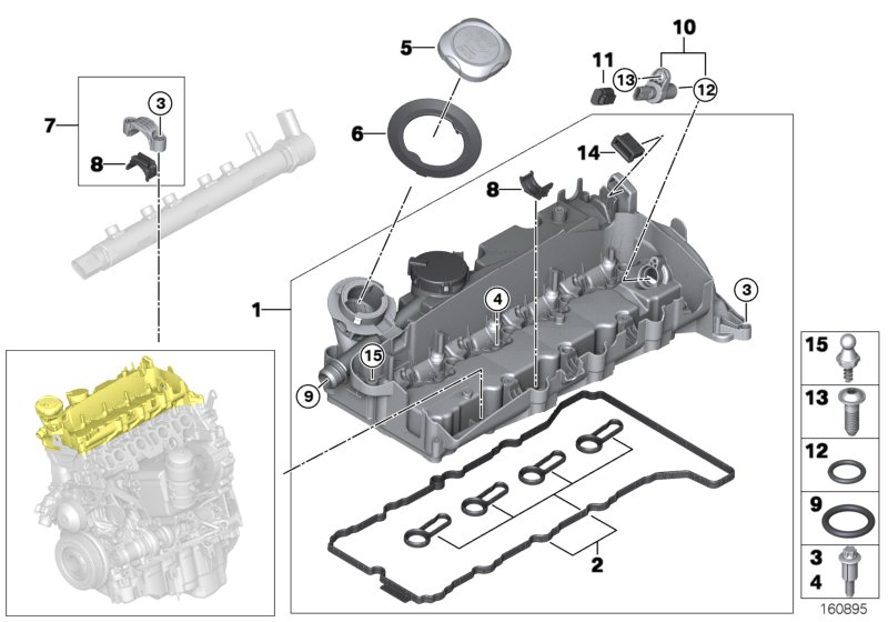 BMW 13 62 7 803 093 - Sensore, Posizione albero a camme www.autoricambi360.it