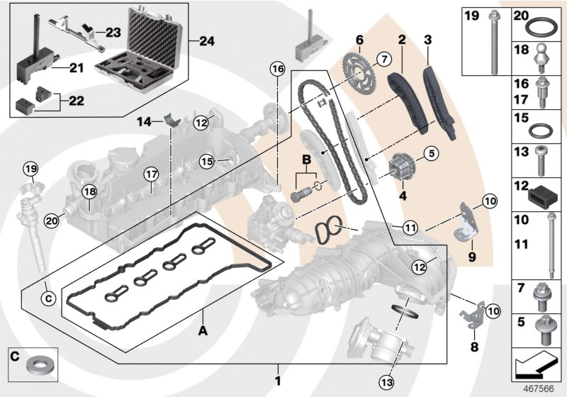 Autokit 03.89151K - Kit catena distribuzione www.autoricambi360.it