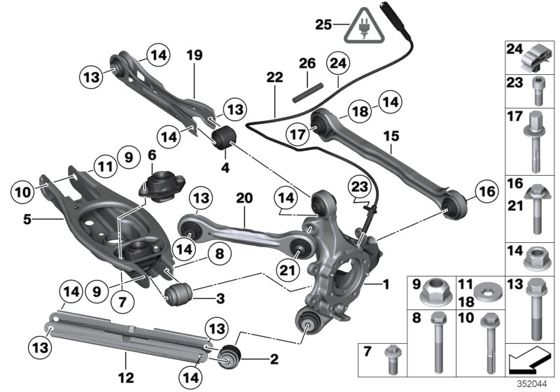 VEMA 25270 - Supporto, Braccio oscillante www.autoricambi360.it
