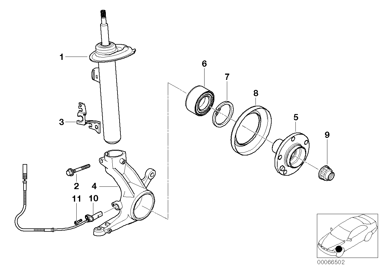 Sidat 460075 - Kit cuscinetto ruota www.autoricambi360.it