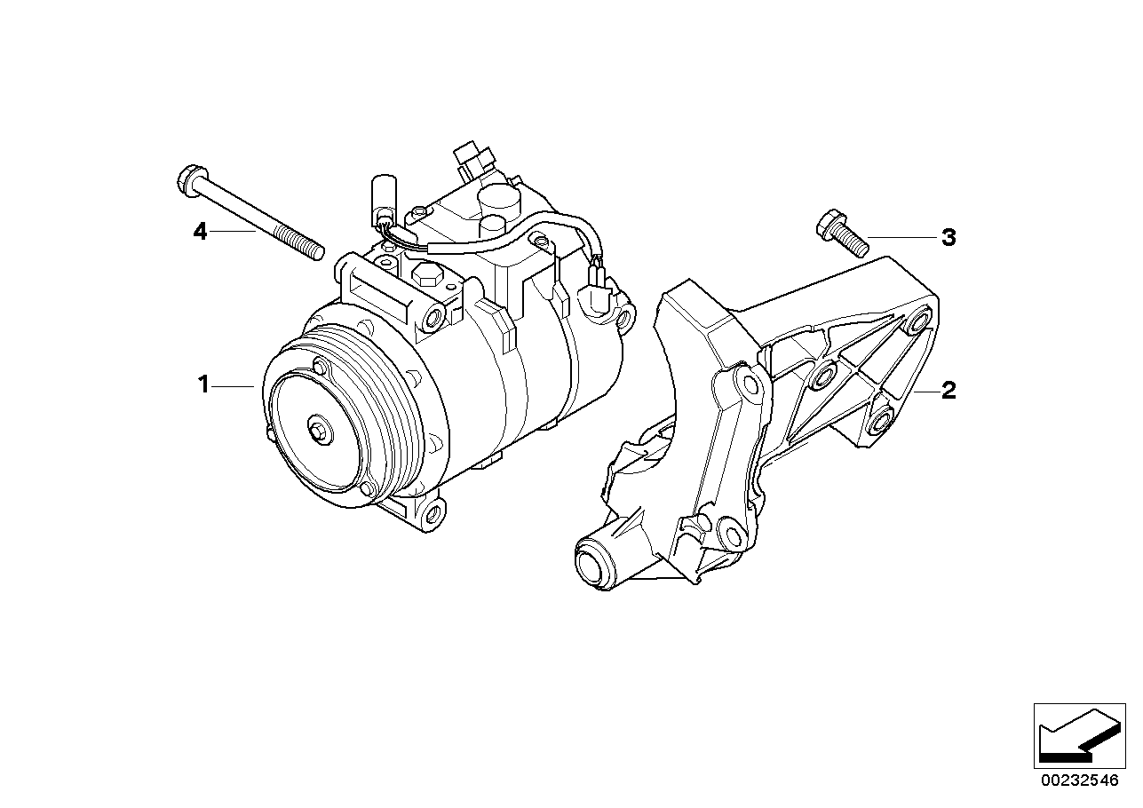 BMW 64 52 6 917 859 - Compressore, Climatizzatore www.autoricambi360.it
