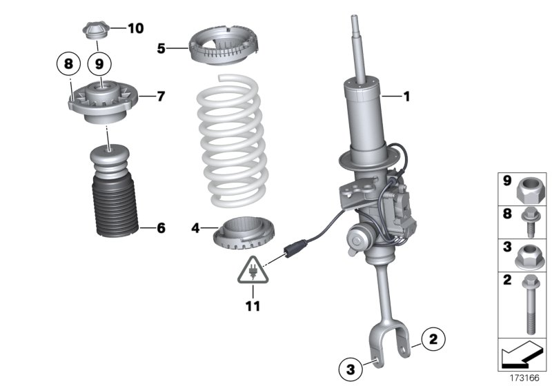 BMW 31336778784 - Kit parapolvere, Ammortizzatore www.autoricambi360.it