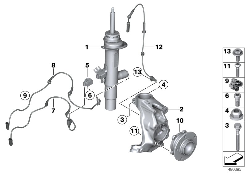 BMW 31206876840 - Kit cuscinetto ruota www.autoricambi360.it