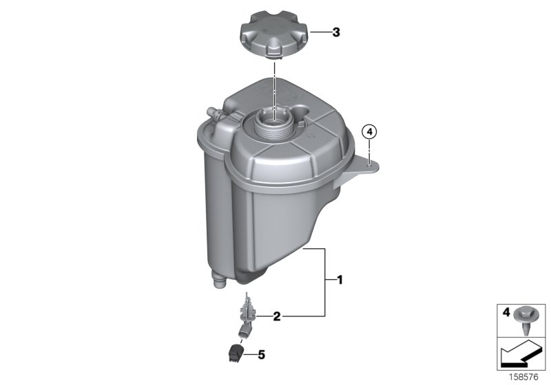BMW 17138621092 - Serbatoio compensazione, Refrigerante www.autoricambi360.it