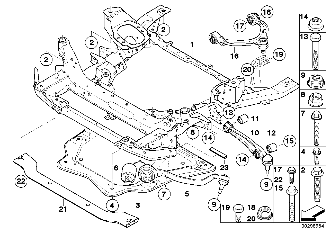 Sasic 2256152 - Supporto, Braccio oscillante www.autoricambi360.it