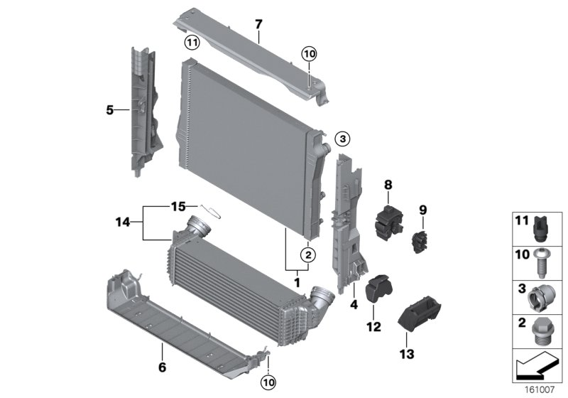 NRF 58467 - Radiatore, Raffreddamento motore www.autoricambi360.it