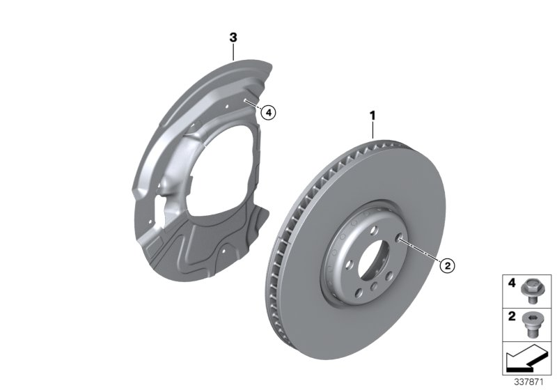 BMW 34116868939 - Discofreno www.autoricambi360.it