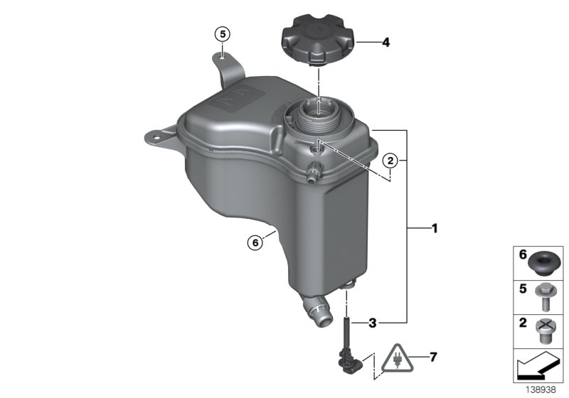 NRF 454028 - Serbatoio compensazione, Refrigerante www.autoricambi360.it