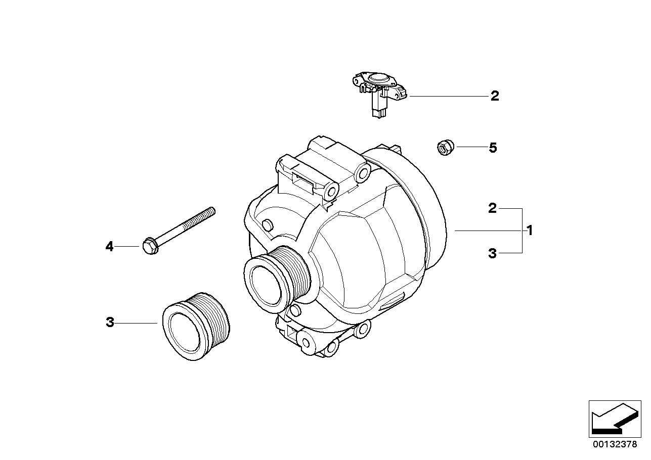 BMW 12317533270 - Alternatore www.autoricambi360.it