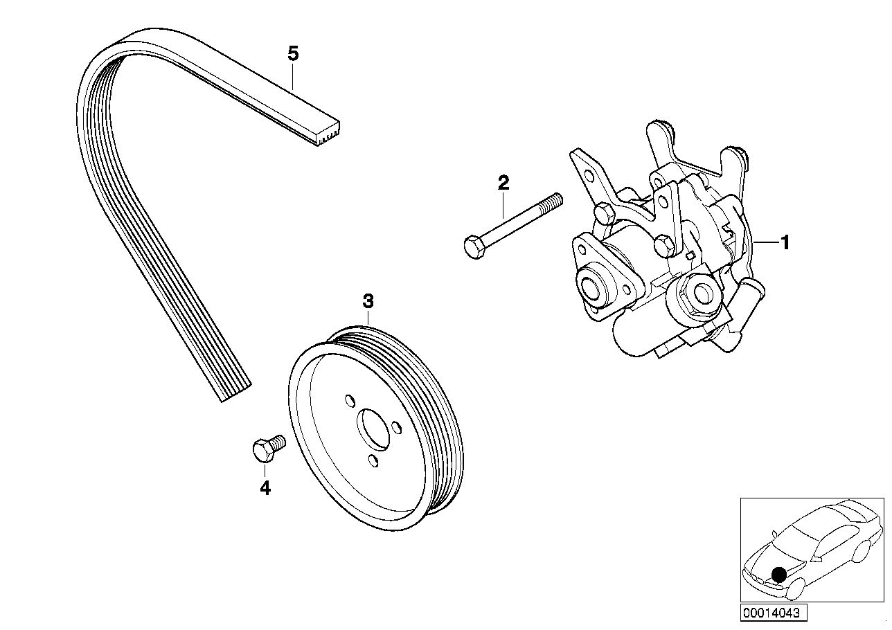 BMW 11 28 1 437 369 - Cinghia Poly-V www.autoricambi360.it