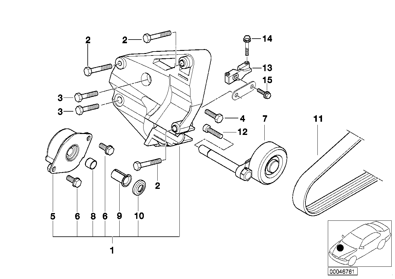 BMW 64 55 7 786 171 - Cinghia Poly-V www.autoricambi360.it