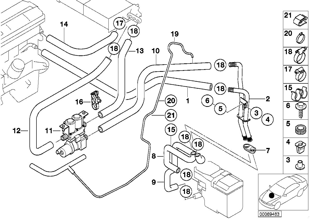 BMW 64128374995* - Puleggia cinghia, Alternatore www.autoricambi360.it