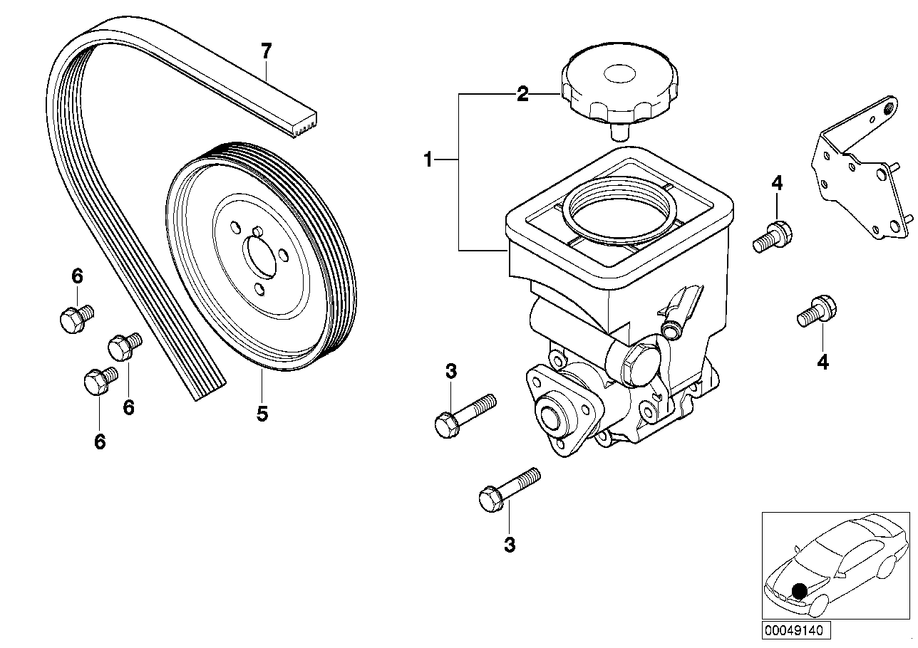 BMW 11 28 7 787 368 - Cinghia Poly-V www.autoricambi360.it