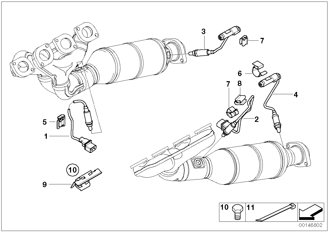 BMW 11 78 7 539 126 - Sonda lambda www.autoricambi360.it