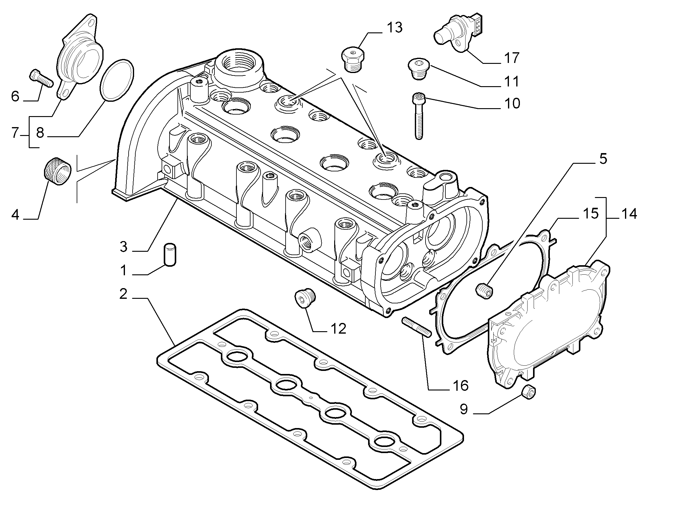 FCA 55242637 - Generatore di impulsi, Albero a gomiti www.autoricambi360.it