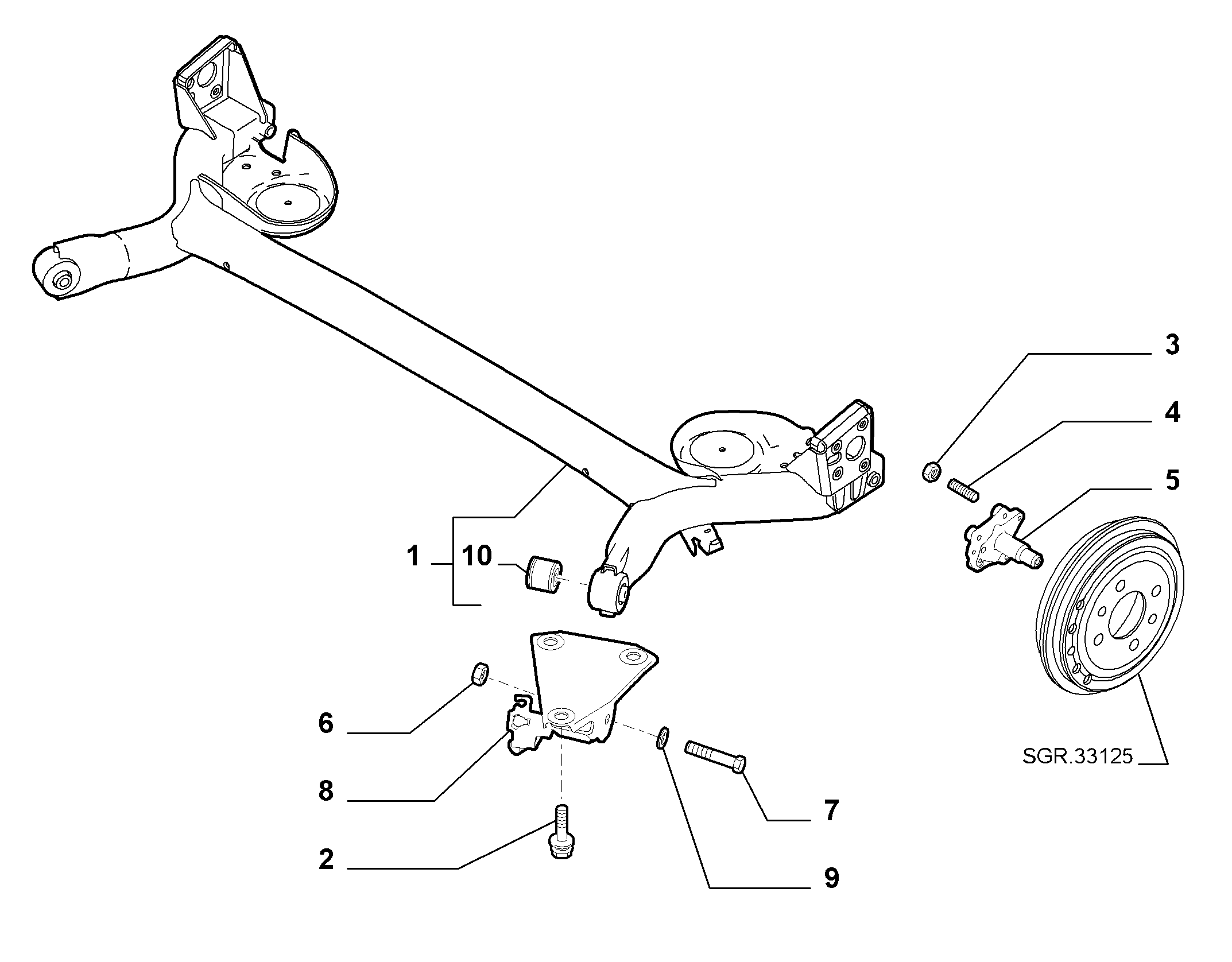 FCA 46761280 - Supporto, Braccio oscillante www.autoricambi360.it