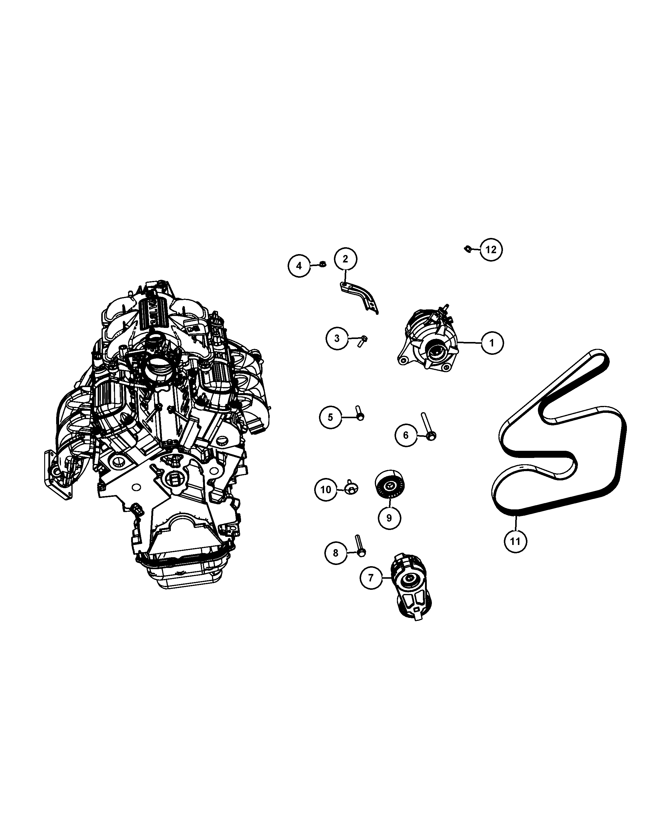 FCA 4593 665AB - Cinghia Poly-V www.autoricambi360.it