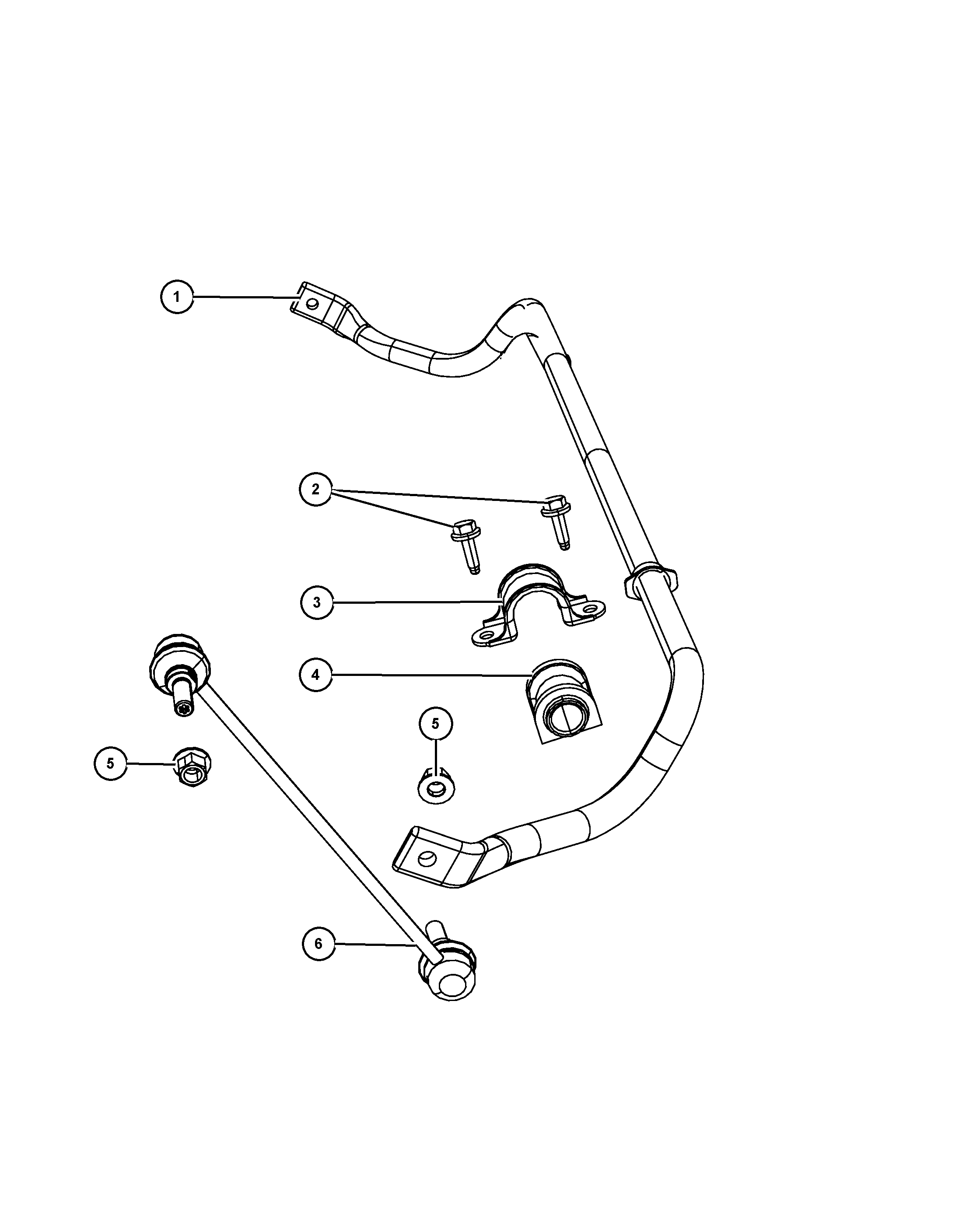 FCA 4743 669AA - Asta / Puntone, Stabilizzatore www.autoricambi360.it