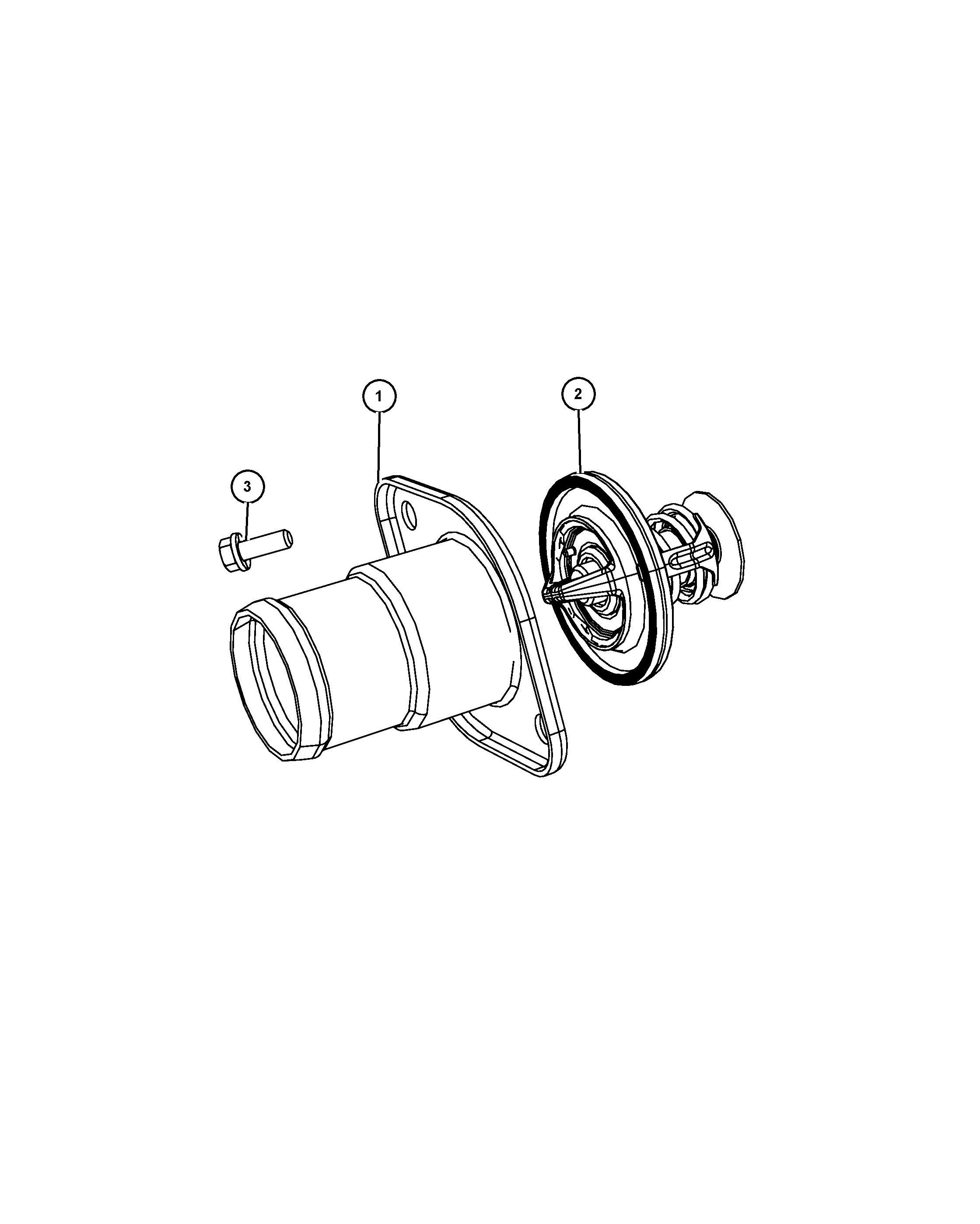 FCA 53021 536AC - Flangia d. refrigerante www.autoricambi360.it