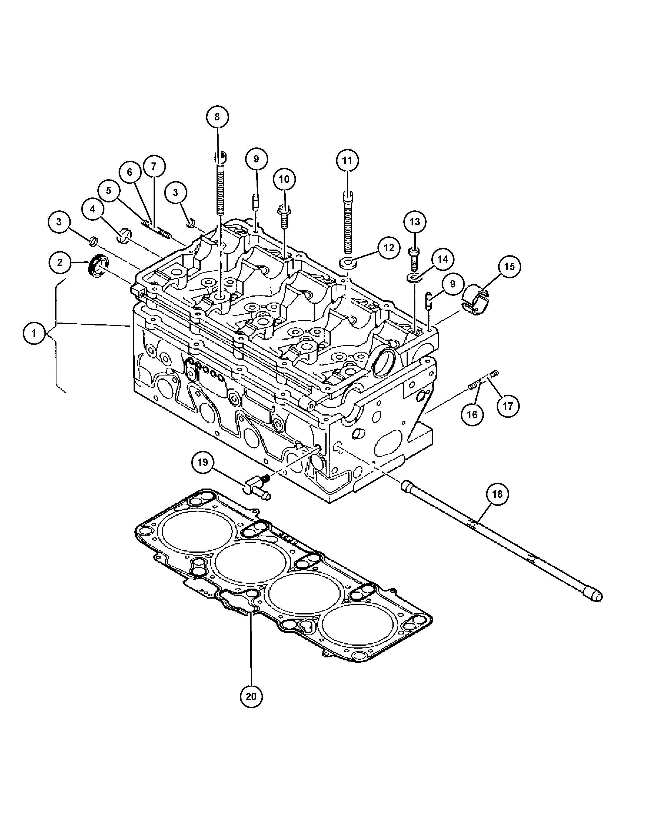 FCA 68001 164AA - Paraolio, Albero a gomiti www.autoricambi360.it