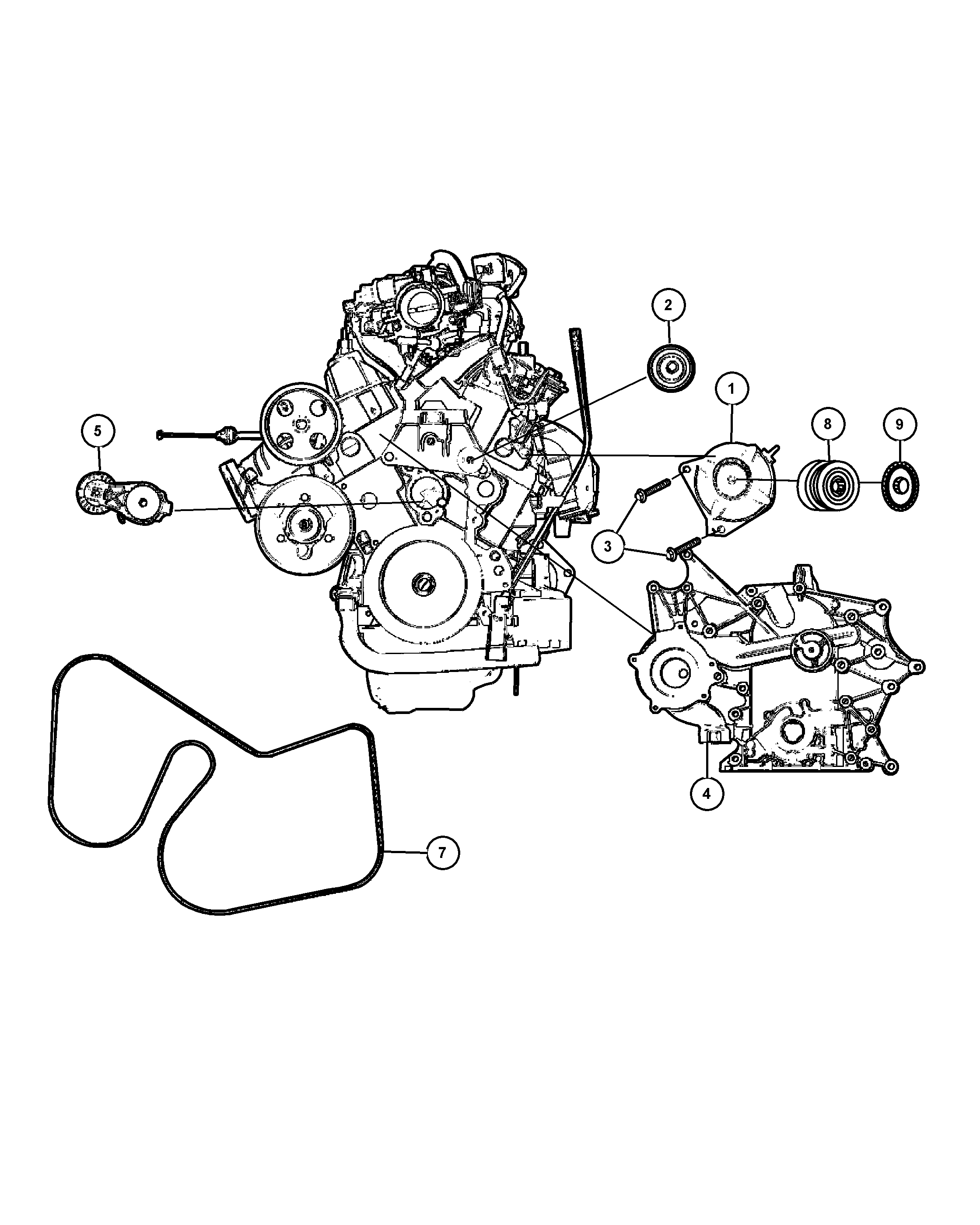 FCA 4861 506AB - Puleggia cinghia, Alternatore www.autoricambi360.it