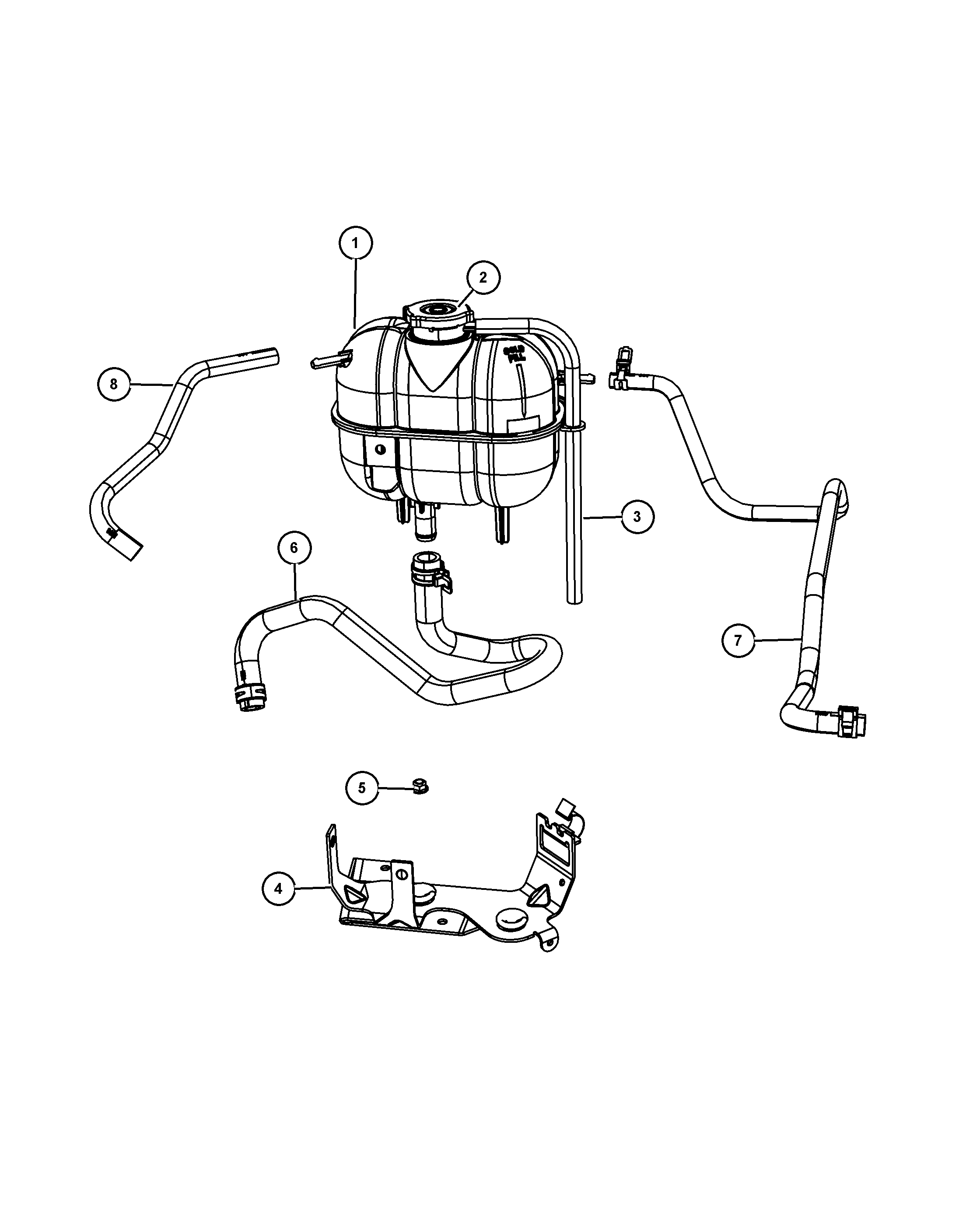 FCA 5278 697AA - Tappo, serbatoio refrigerante www.autoricambi360.it