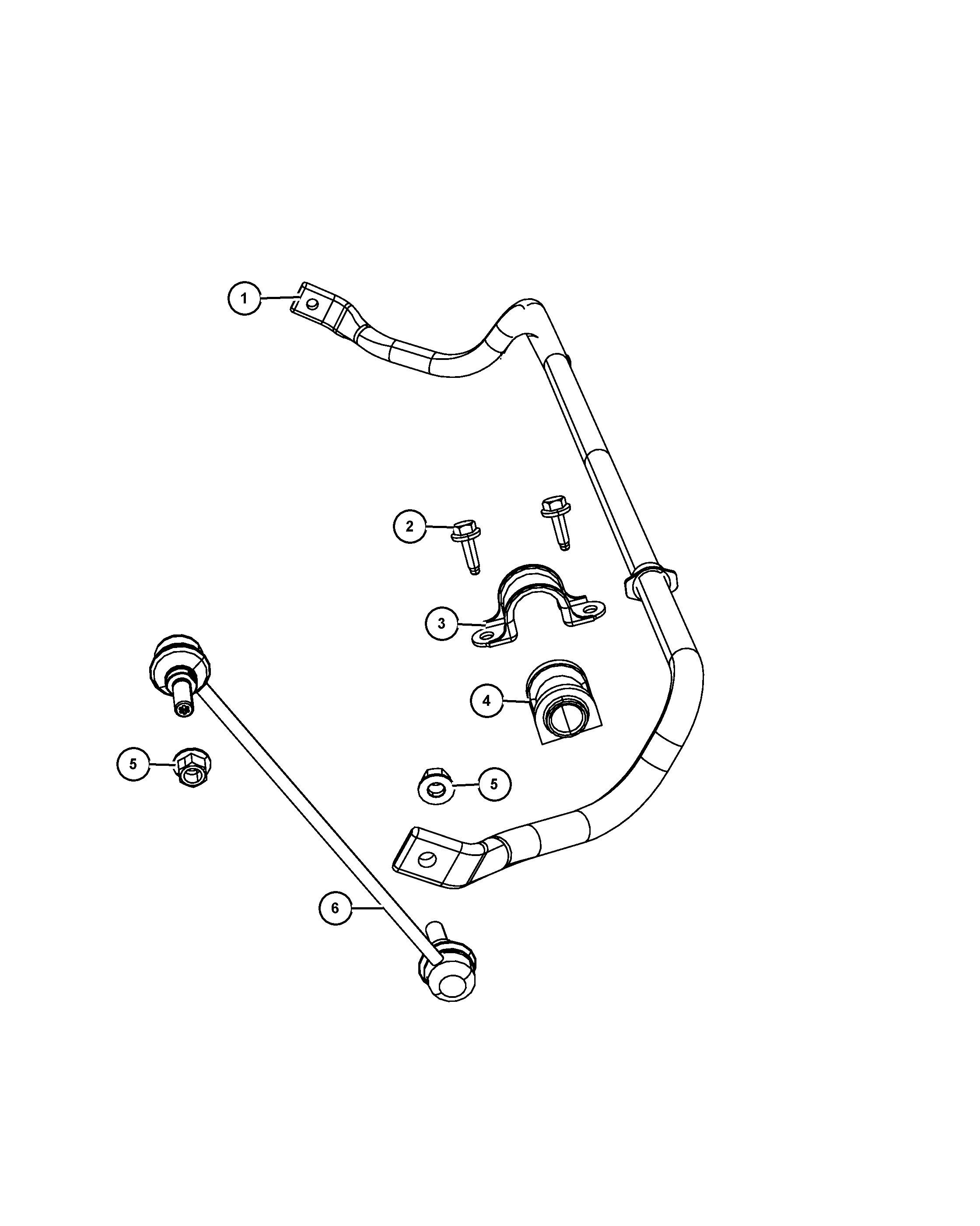 FCA 4743 669AC - Asta / Puntone, Stabilizzatore www.autoricambi360.it