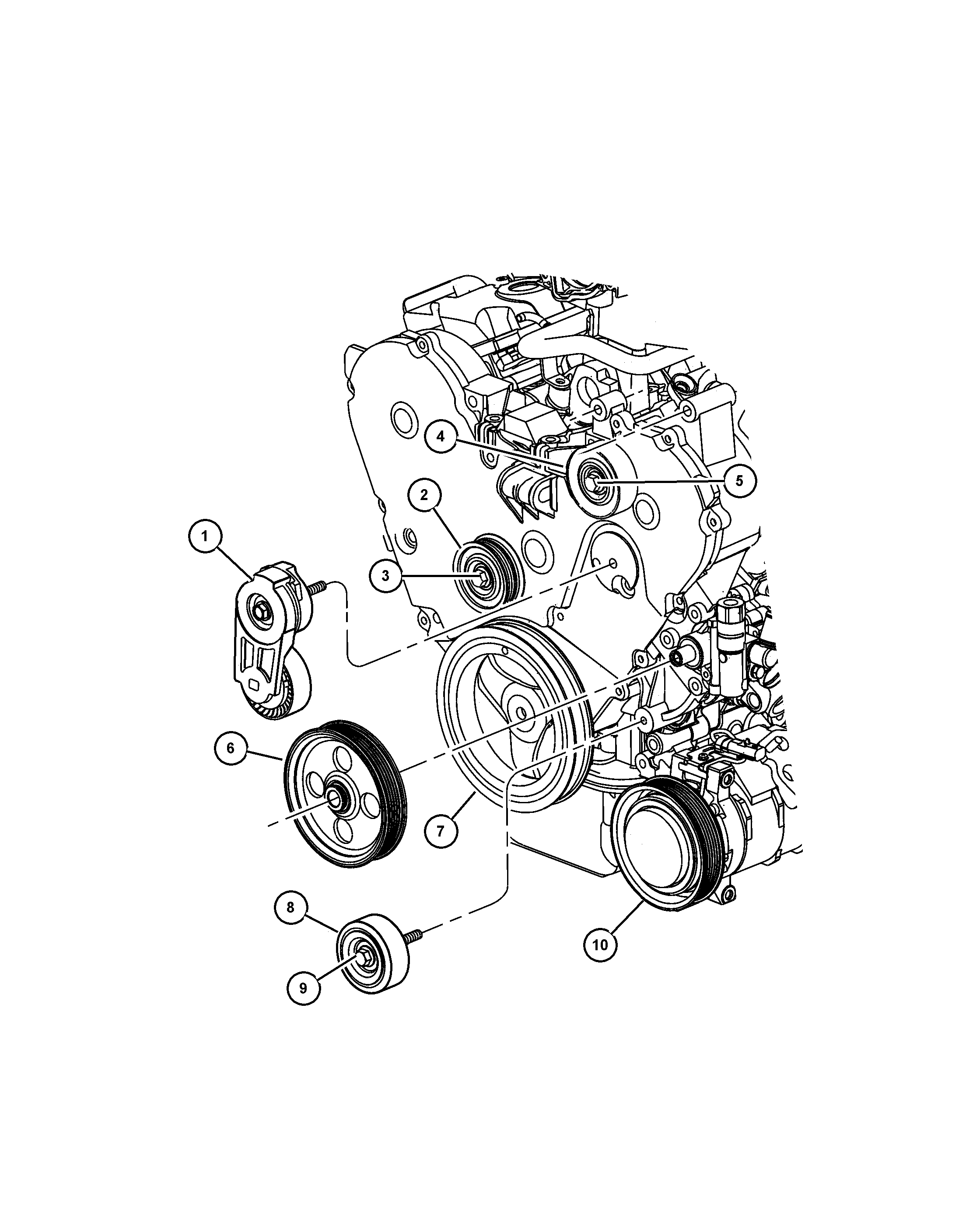 FCA 4861 506AE - Puleggia cinghia, Alternatore www.autoricambi360.it