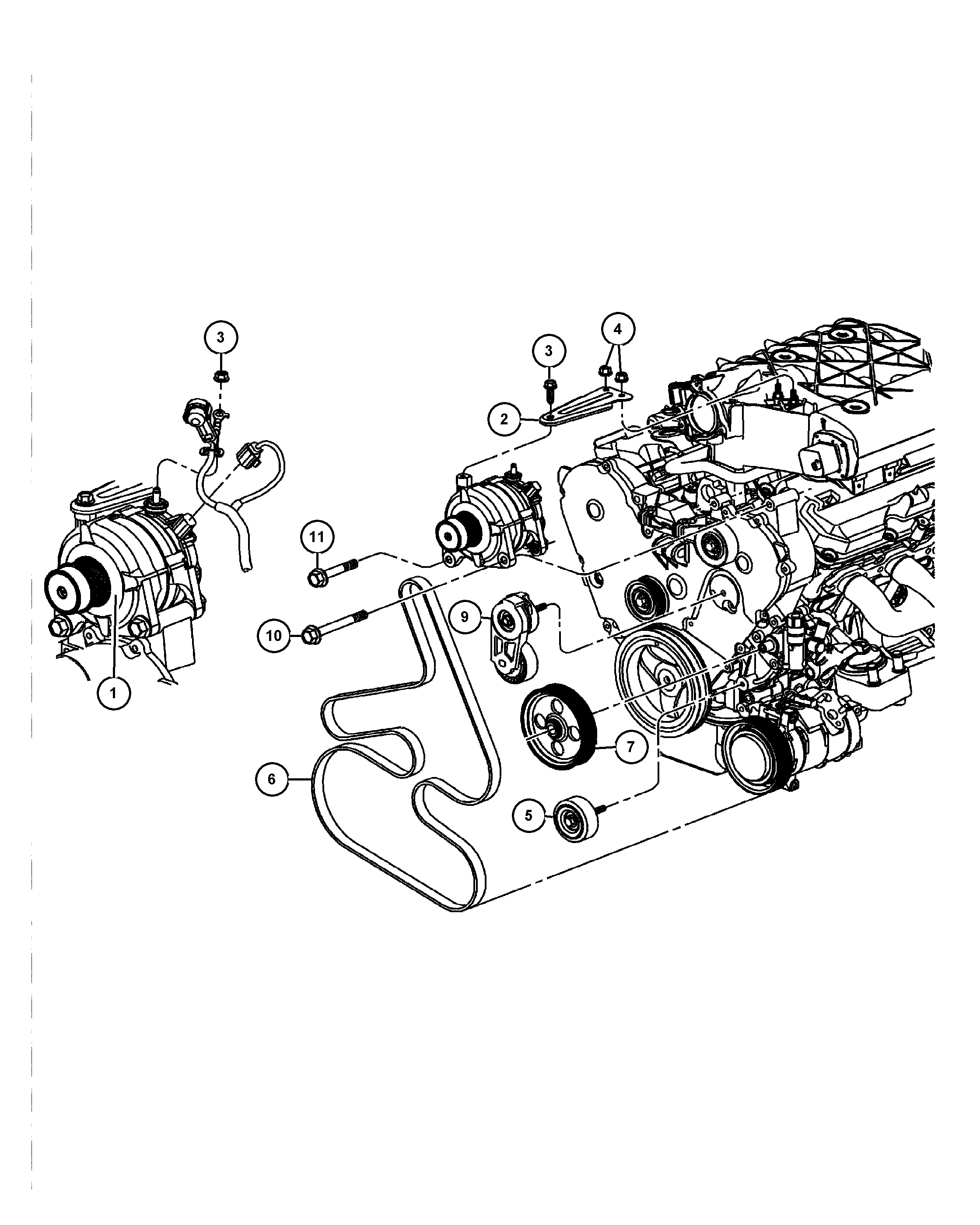 FCA 4861 850AA - Cinghia Poly-V www.autoricambi360.it