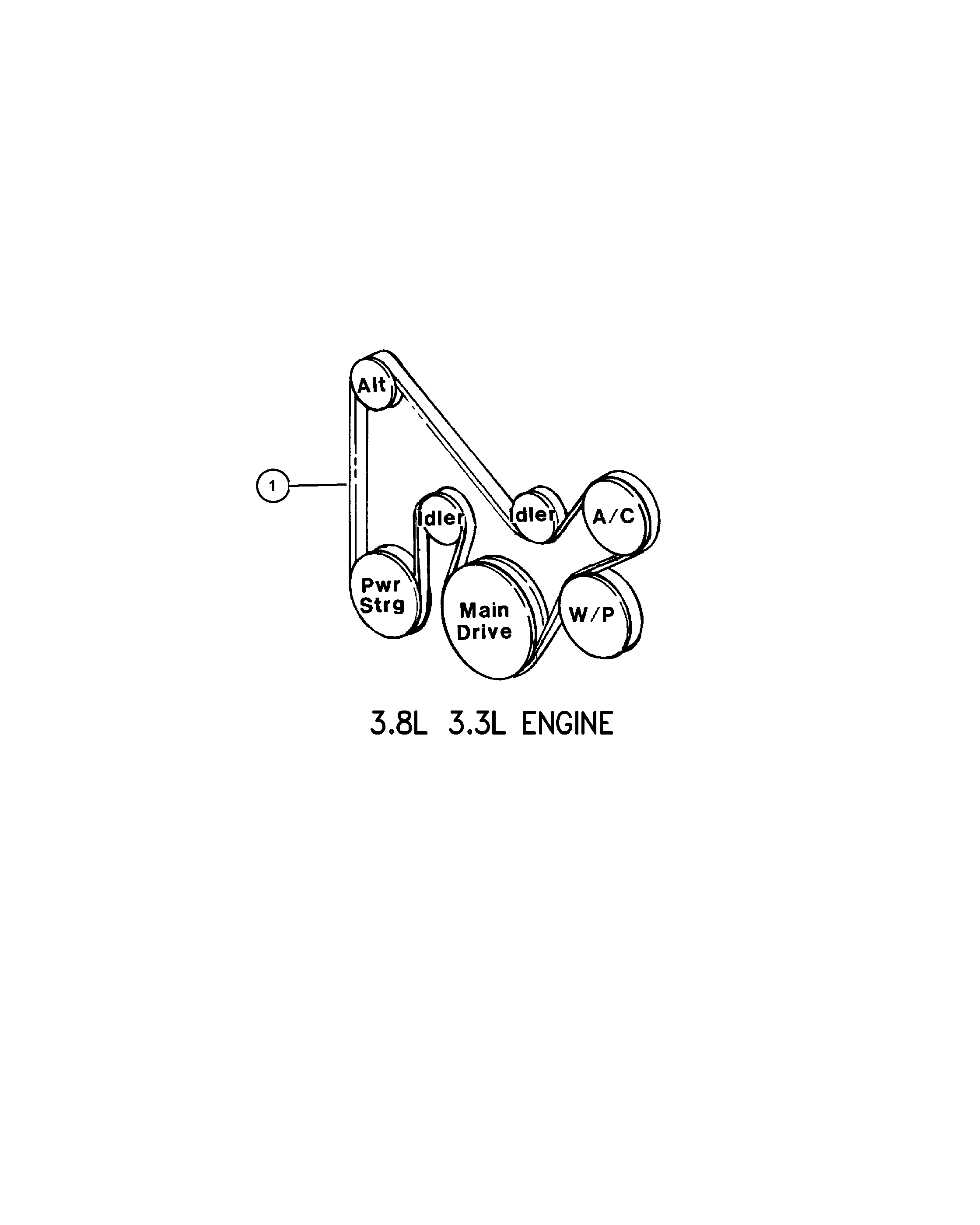 GM 4861 322AB - Cinghia Poly-V www.autoricambi360.it