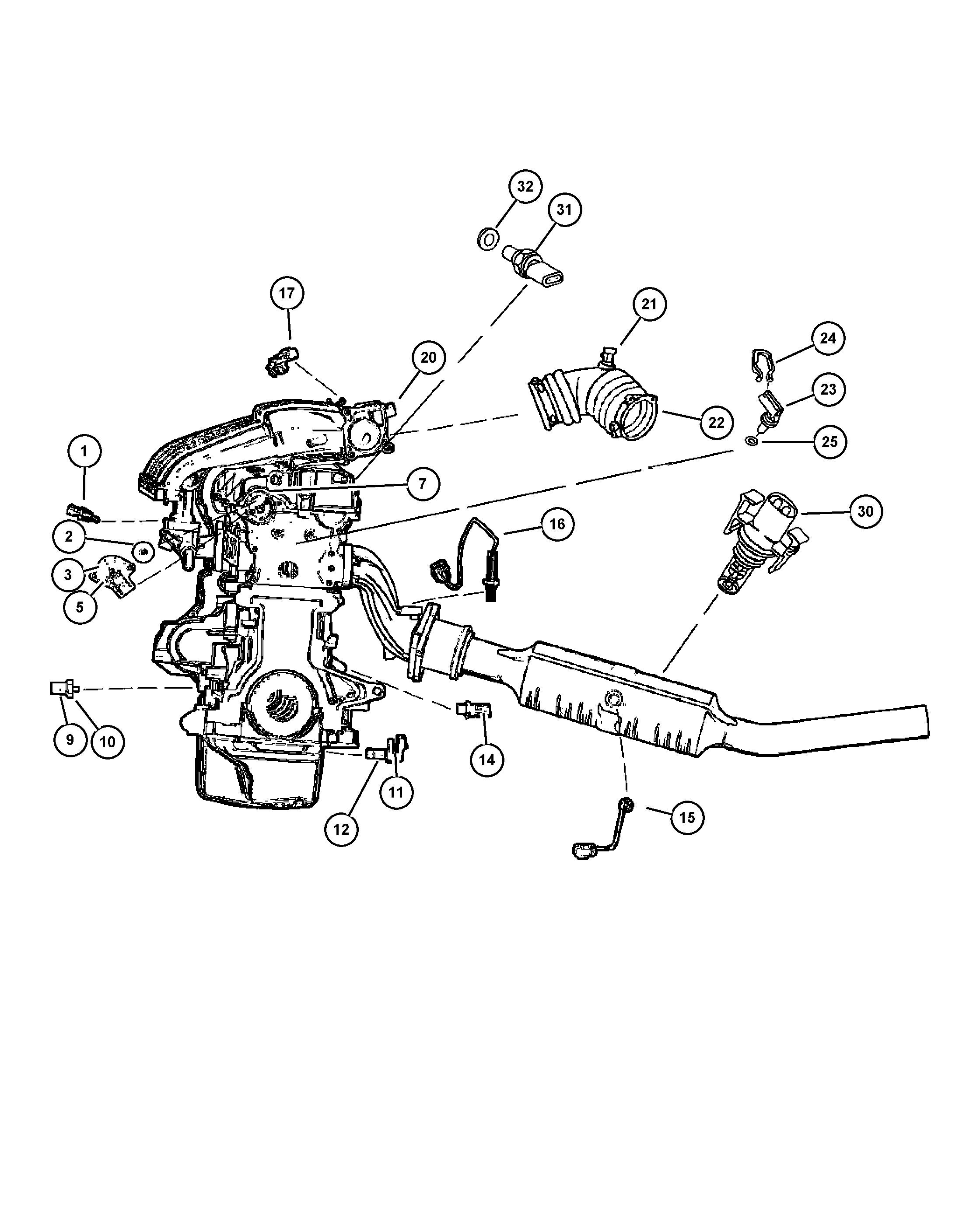 FCA 56029 050AA - Sonda lambda www.autoricambi360.it