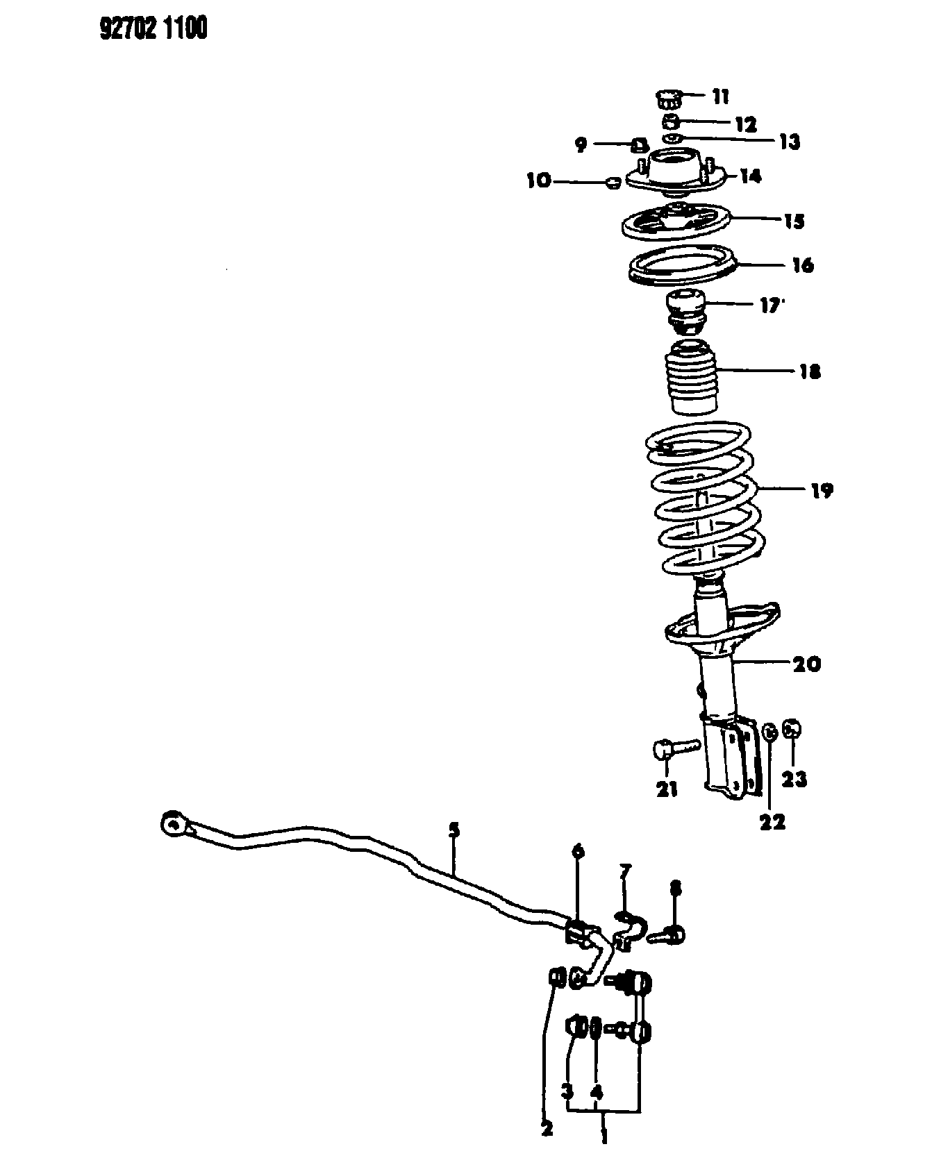 FCA MB51 8892 - Asta / Puntone, Stabilizzatore www.autoricambi360.it