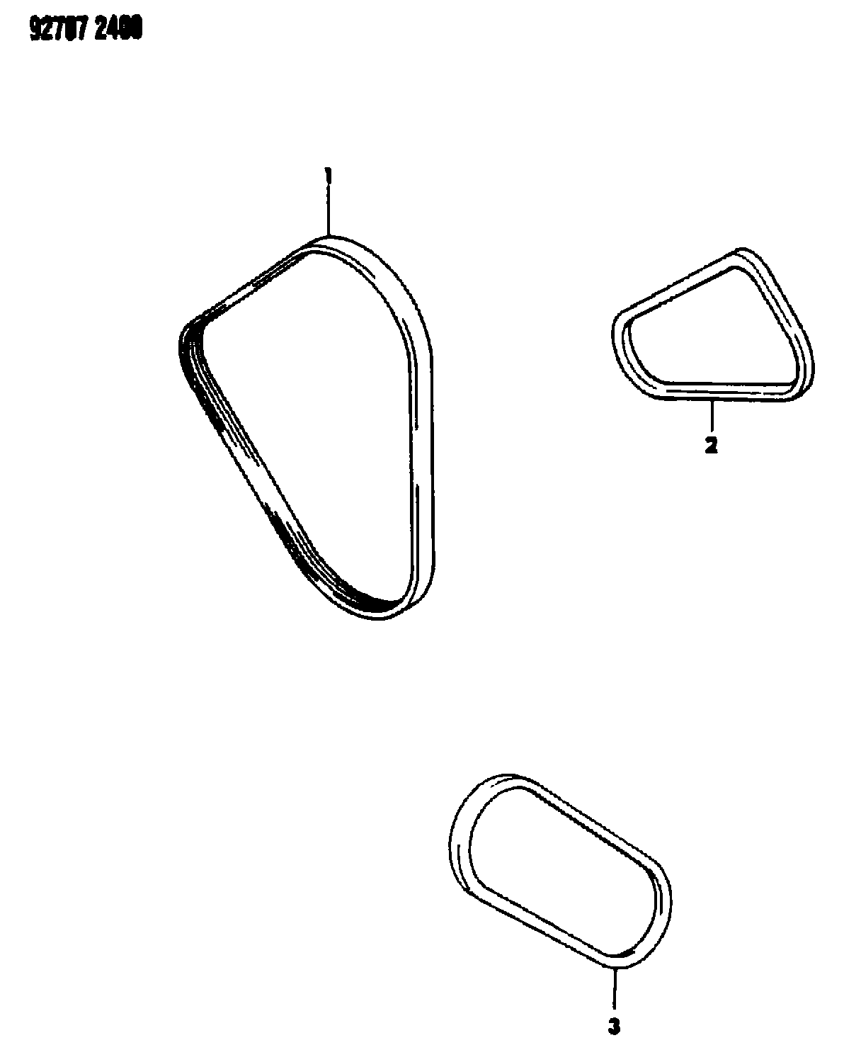 FCA MB33 2253 - Cinghia trapezoidale www.autoricambi360.it