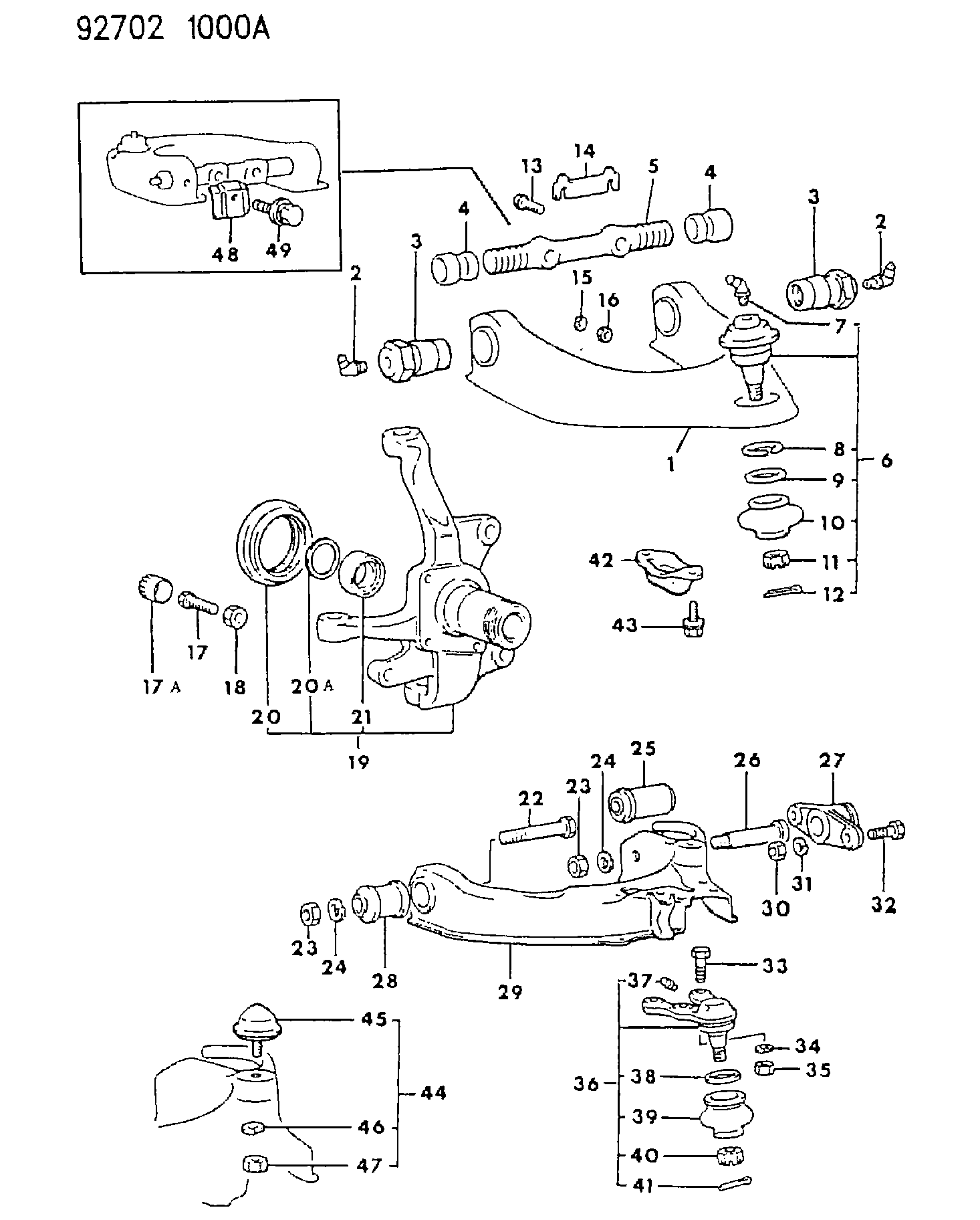FCA MB10 9662 - Supporto, Braccio oscillante www.autoricambi360.it