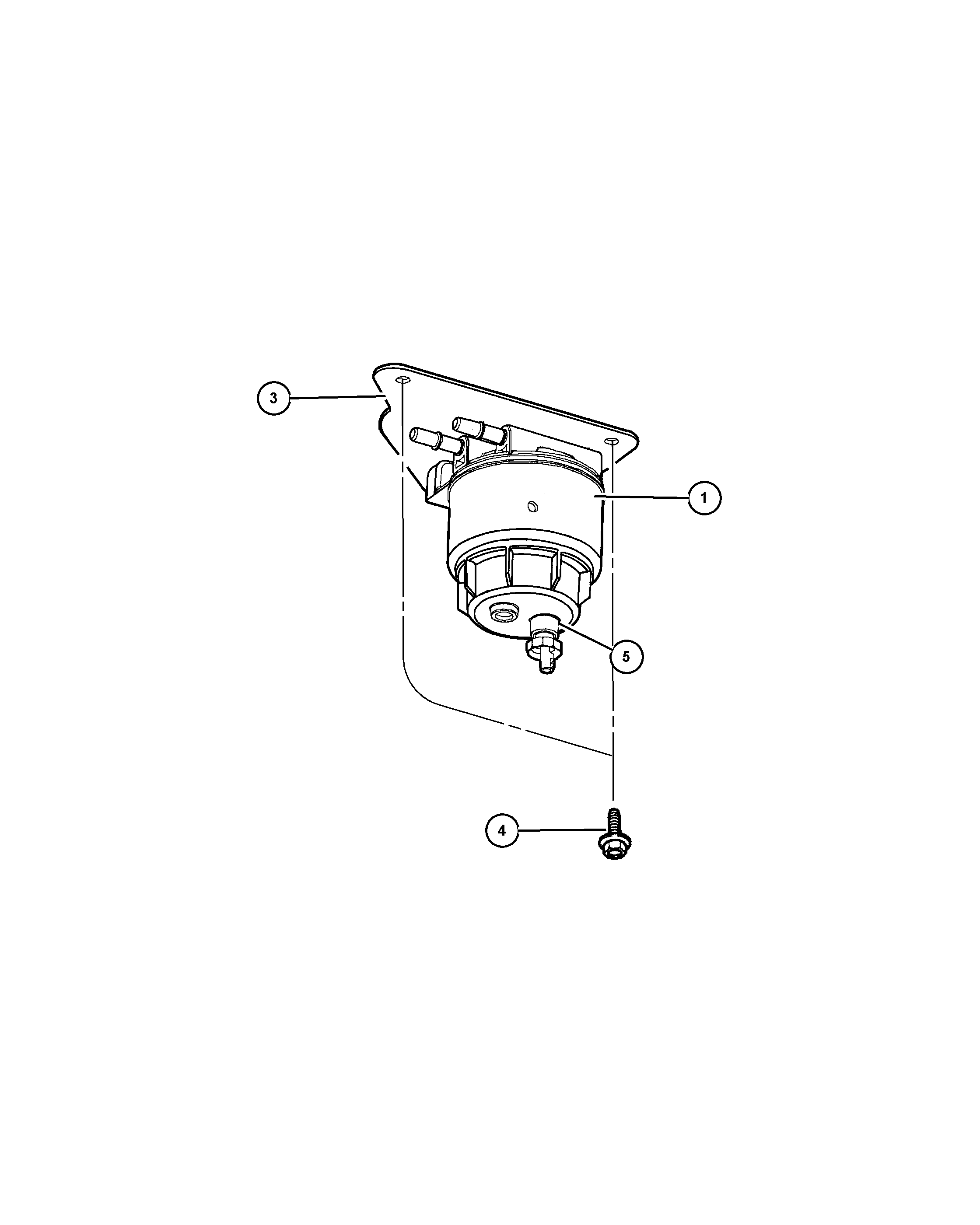 FCA 4721 303AA - Filtro carburante www.autoricambi360.it