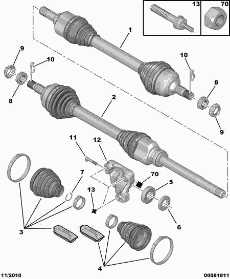 PSA 3297 35 - Kit cuscinetto ruota www.autoricambi360.it