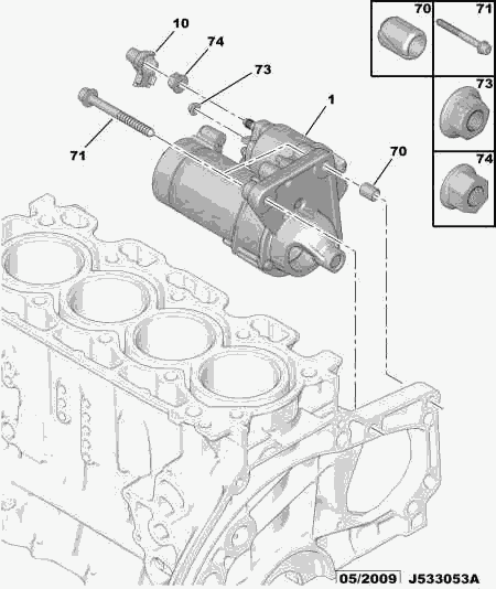 PSA 5802 FP - Motorino d'avviamento www.autoricambi360.it