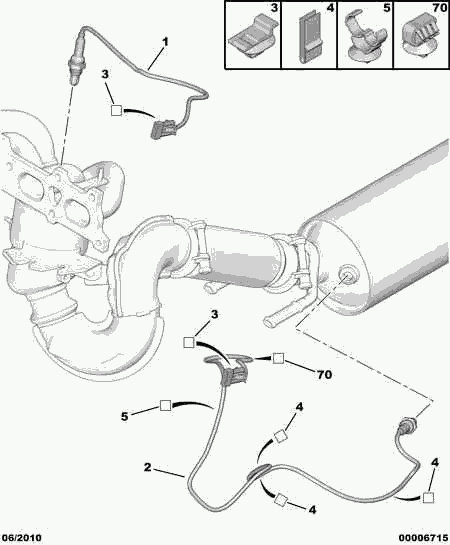 PSA 1618 Z6 - Sonda lambda www.autoricambi360.it