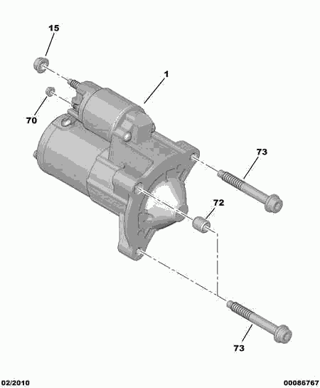 PSA 5802 FJ - Motorino d'avviamento www.autoricambi360.it