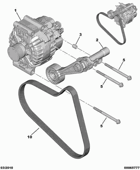 PSA 5705 JG - Alternatore www.autoricambi360.it