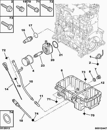 PSA 0311.38 - Vite di chiusura, vaschetta dell'olio www.autoricambi360.it