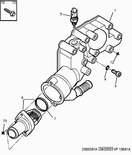 PSA 1336 Q1 - Termostato, Refrigerante www.autoricambi360.it