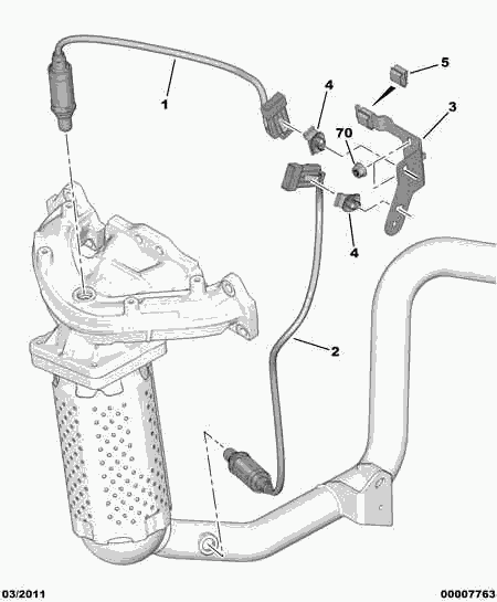 PSA 1618 R0 - Sonda lambda www.autoricambi360.it