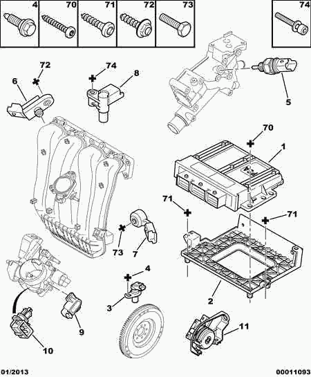 PSA 1920.8W - Generatore di impulsi, Albero a gomiti www.autoricambi360.it