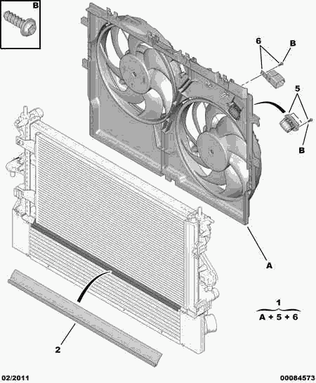 PSA 1267 J7 - Resistenza, Ventilatore abitacolo www.autoricambi360.it