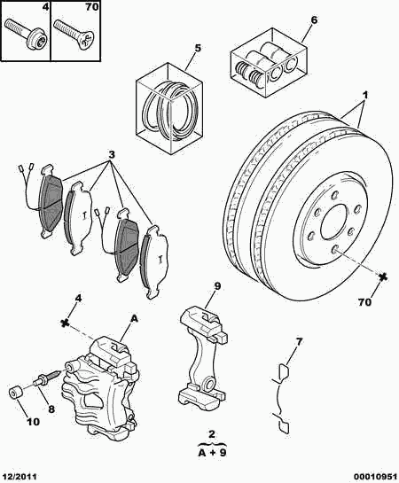 PSA 95 661 747 - Discofreno www.autoricambi360.it