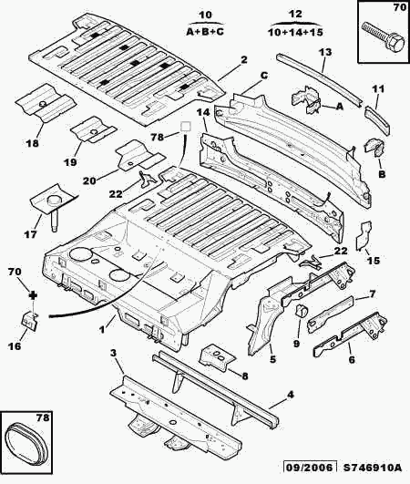 PSA 6922.F0 - Bullone / Vite www.autoricambi360.it